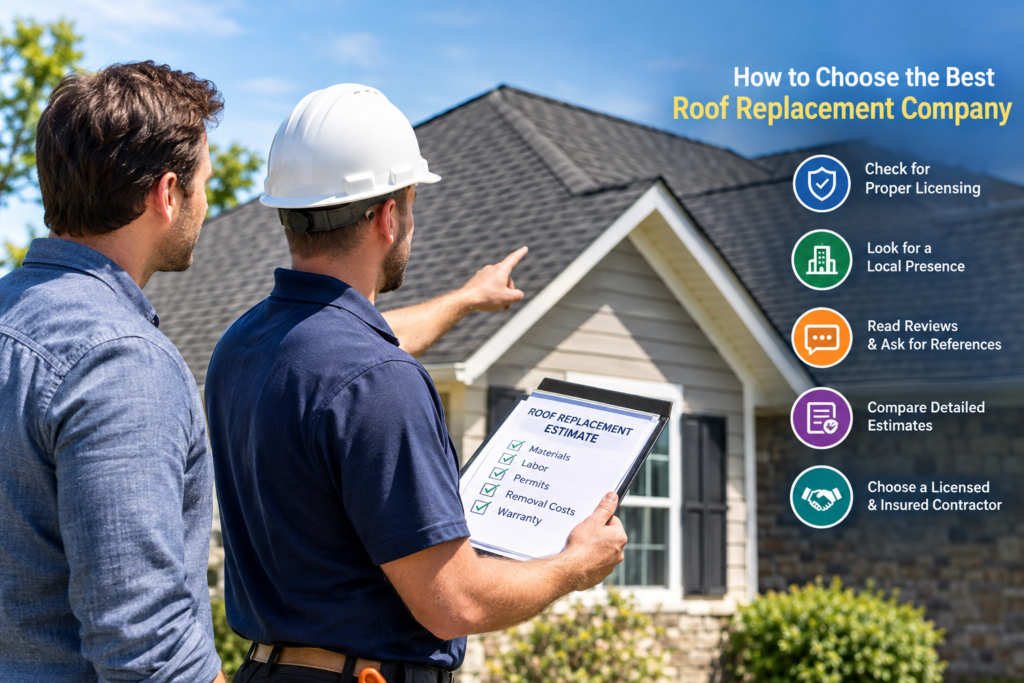 How to Choose the Best Roof Replacement Company